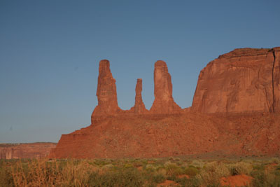 Three Sisters, Monument Valley